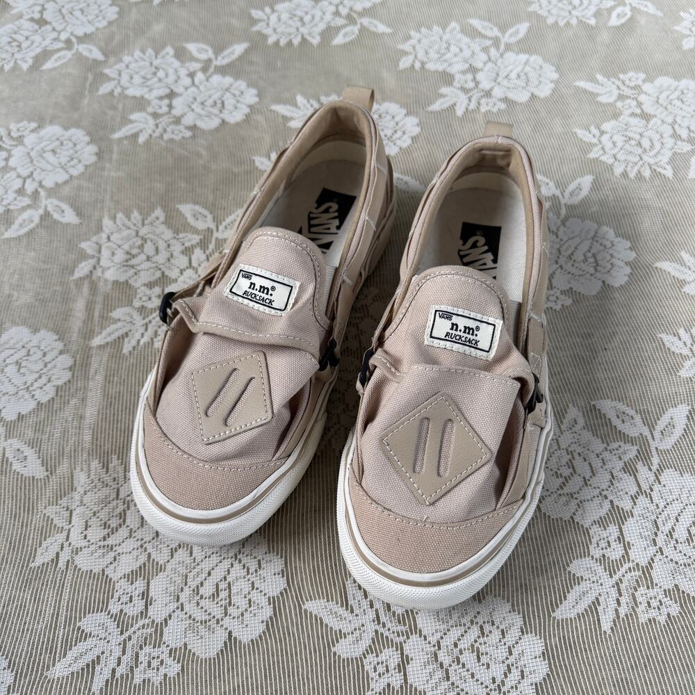 Vans x Nicole McLaughlin Rucksack LX Beige Platform Shoes Women’s 8.5